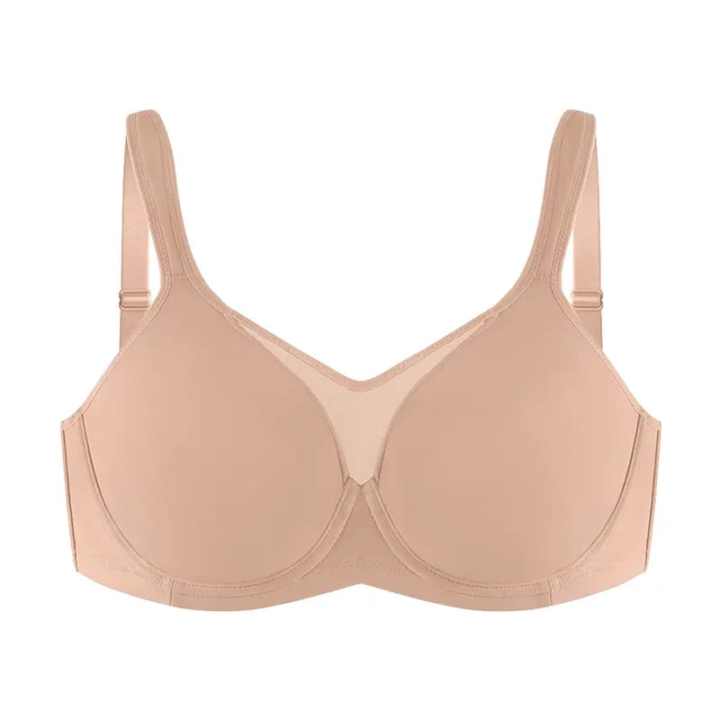 💐Women's Elegant Sheer Full Coverage Minimizer Bra ✨ Plus Size for Large Busts | No Digging, No Spillage & Ultra Comfy