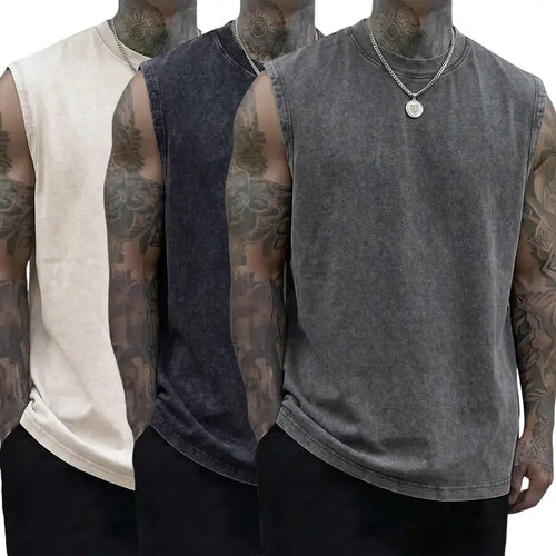 Vintage men’s sleeveless shirts