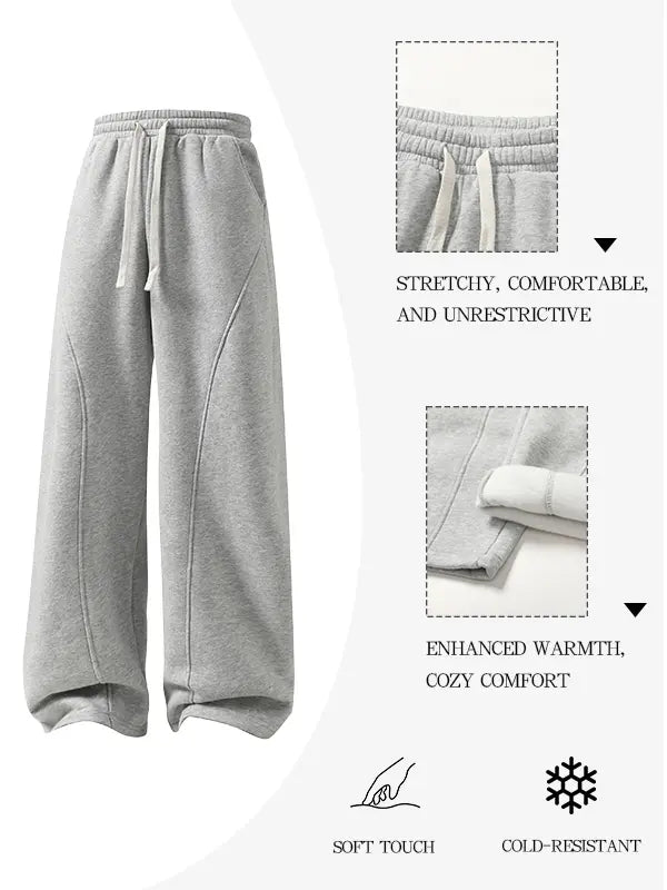 Summervibes Drawstring Wide-Leg Pants