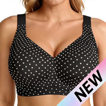 Women Seamless Lift Bra Wireless Push Up No Underwire Full Coverage Plus Bras