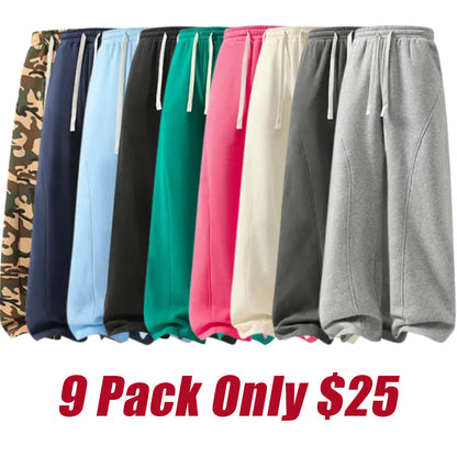 Summervibes Drawstring Wide-Leg Pants
