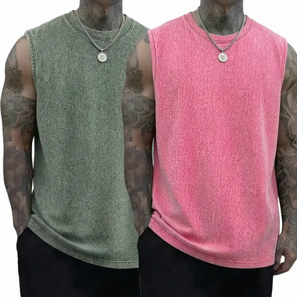 Vintage men’s sleeveless shirts