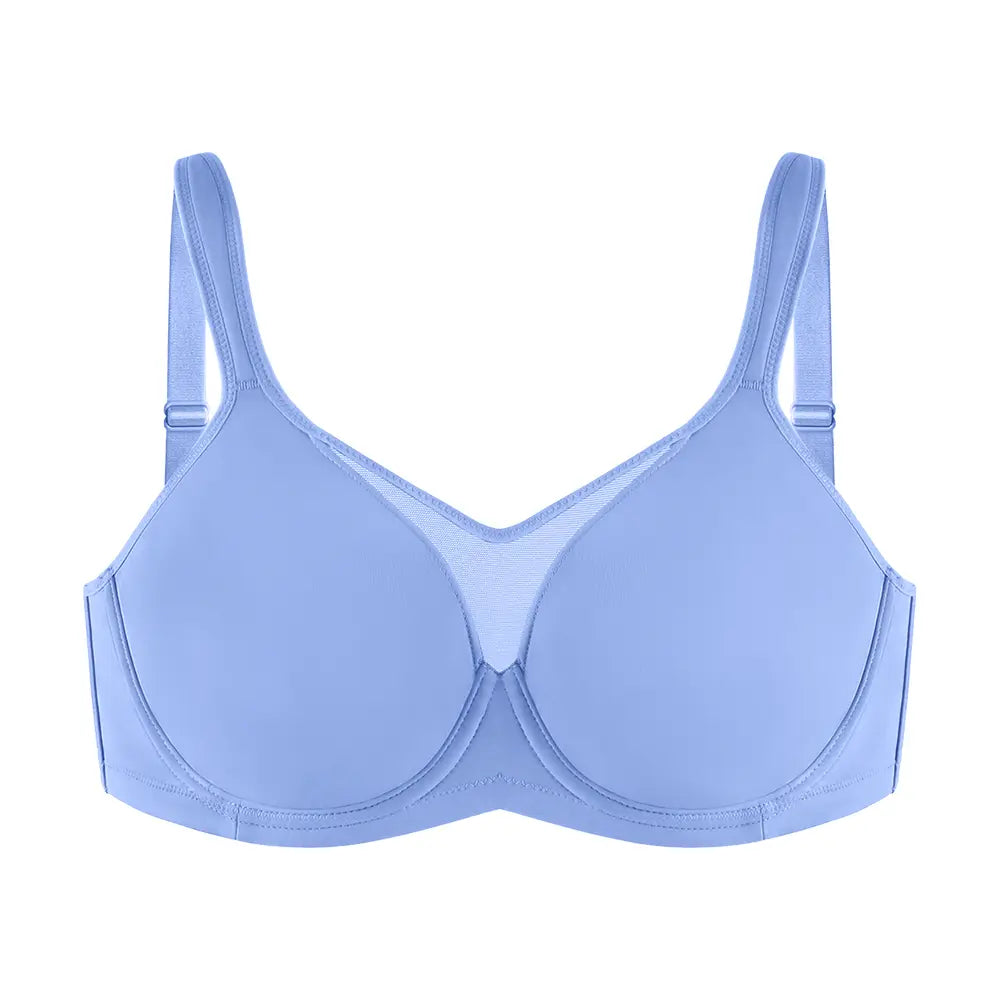 💐Women's Elegant Sheer Full Coverage Minimizer Bra ✨ Plus Size for Large Busts | No Digging, No Spillage & Ultra Comfy