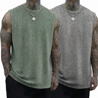 2PCS-Gray + Green