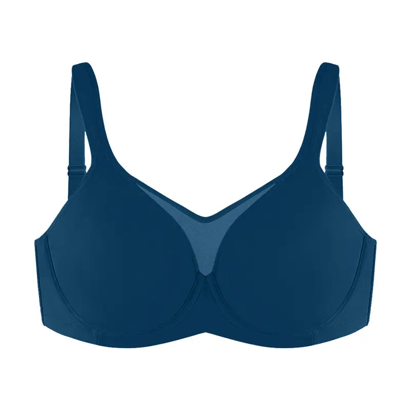 💐Women's Elegant Sheer Full Coverage Minimizer Bra ✨ Plus Size for Large Busts | No Digging, No Spillage & Ultra Comfy