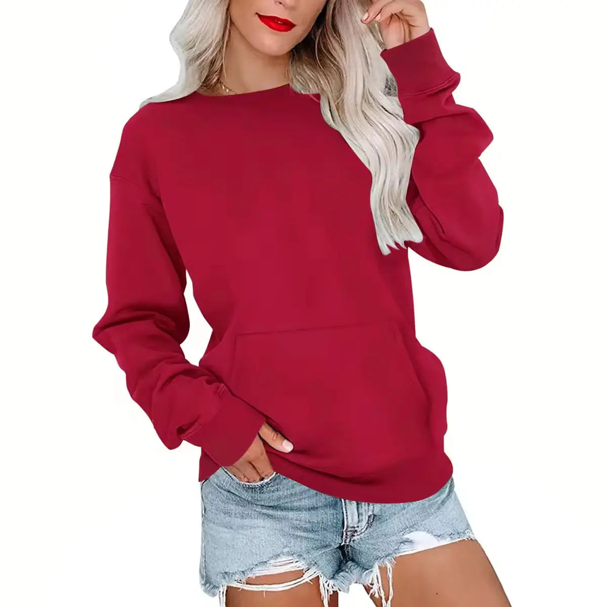 Women's Crewneck Oversized Sweatshirt