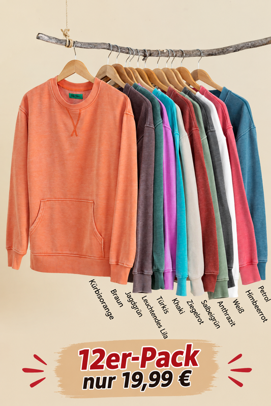 Kuscheliges Campfire-Sweatshirt mit Rundhalsausschnitt