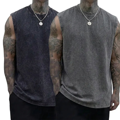 Vintage men’s sleeveless shirts