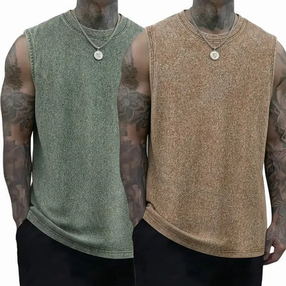 Vintage men’s sleeveless shirts