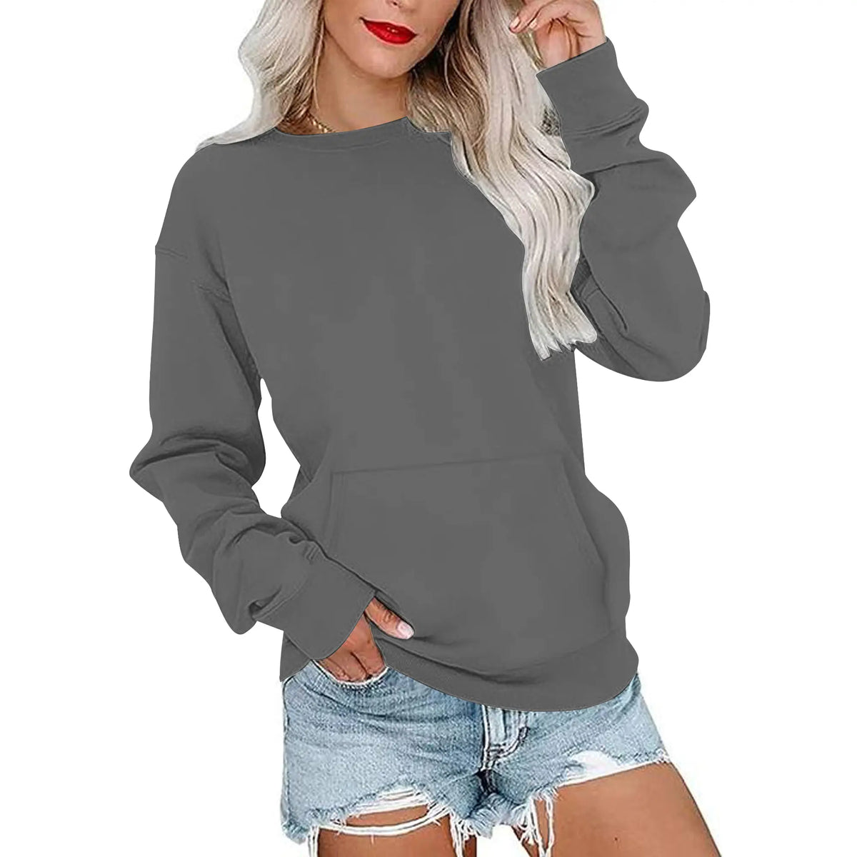 Women's Crewneck Oversized Sweatshirt
