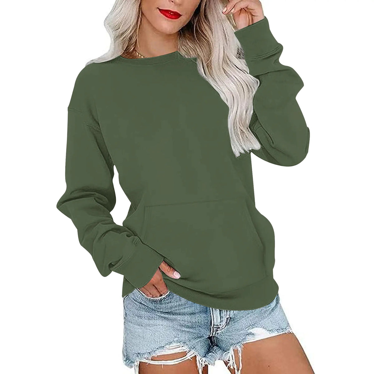 Women's Crewneck Oversized Sweatshirt