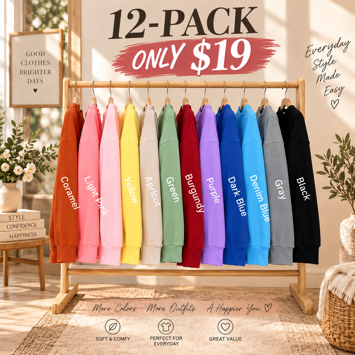Women's Crewneck Oversized Sweatshirt