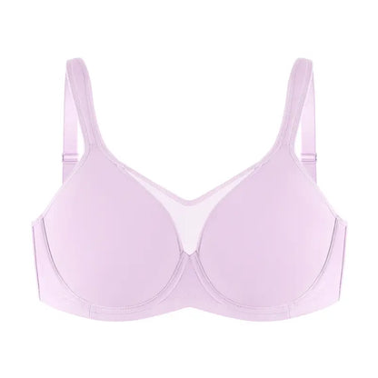 💐Women's Elegant Sheer Full Coverage Minimizer Bra ✨ Plus Size for Large Busts | No Digging, No Spillage & Ultra Comfy