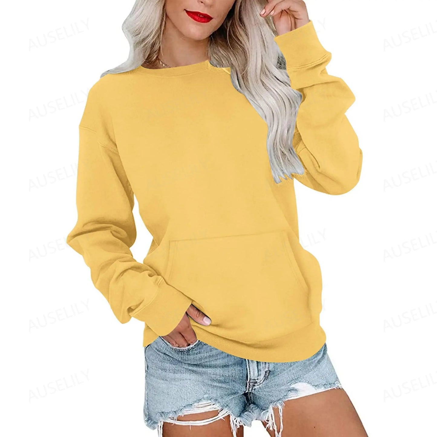Women's Crewneck Oversized Sweatshirt