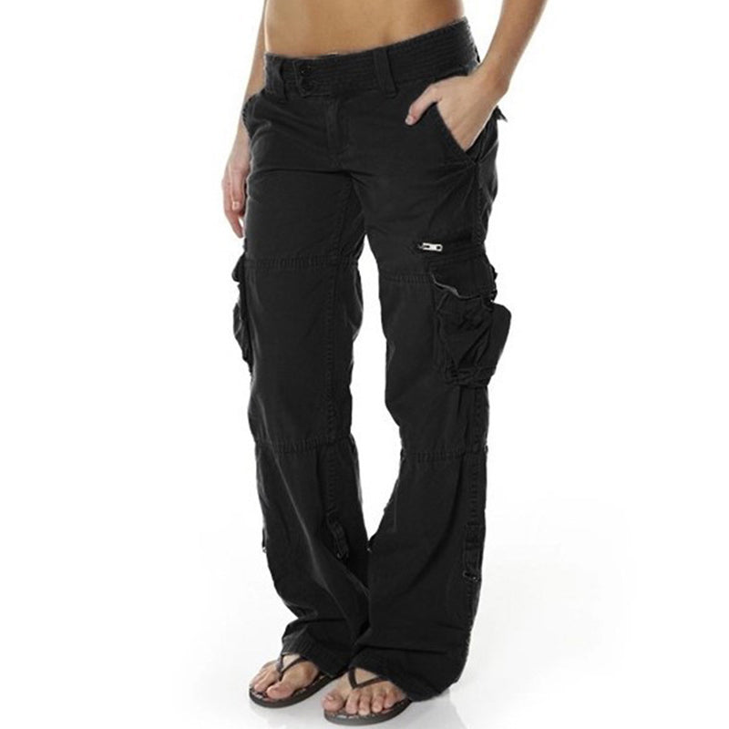 👖 New arrival ✨Women's Vintage Wide Leg Cargo Pants