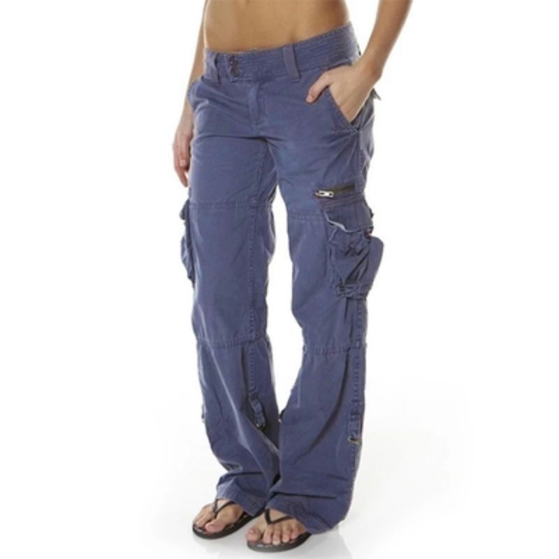 👖 New arrival ✨Women's Vintage Wide Leg Cargo Pants